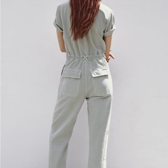 ZARA LONG COLORFUL JUMPSUIT - Picture 10 of 13
